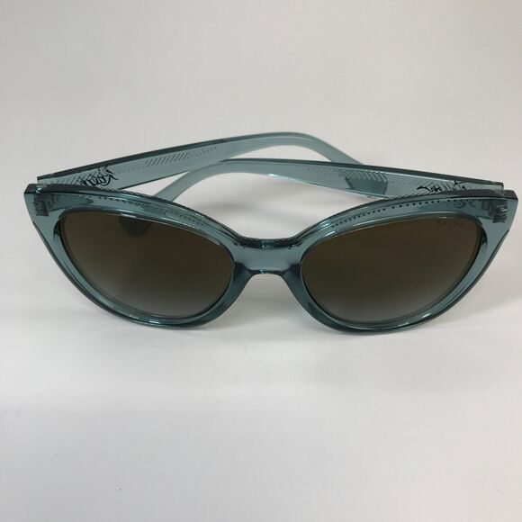 Ralph Lauren RA 5260 5803 / TZ 140 Clear Gray Frame Polarized Sunglasses & Case - Picture 2 of 16